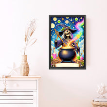 Load image into Gallery viewer, Skeleton Witch Brewing Medicine 40*60CM (canvas) Full AB Round Drill Diamond Painting
