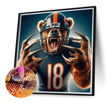 Load image into Gallery viewer, Chicago Bears 40*40CM (canvas) Full Round Drill Diamond Painting
