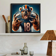 Load image into Gallery viewer, Chicago Bears 40*40CM (canvas) Full Round Drill Diamond Painting
