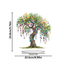 Load image into Gallery viewer, Acrylic Special Shaped Tree of Life DIY Diamond Art Tabletop Decor for Beginner
