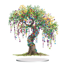 Load image into Gallery viewer, Acrylic Special Shaped Tree of Life DIY Diamond Art Tabletop Decor for Beginner
