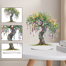 Load image into Gallery viewer, Acrylic Special Shaped Tree of Life DIY Diamond Art Tabletop Decor for Beginner
