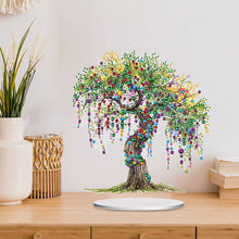 Load image into Gallery viewer, Acrylic Special Shaped Tree of Life DIY Diamond Art Tabletop Decor for Beginner
