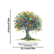 Load image into Gallery viewer, Acrylic Special Shaped Tree of Life DIY Diamond Art Tabletop Decor for Beginner
