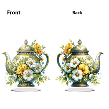 Load image into Gallery viewer, Acrylic Special Shaped Flower Teapot DIY Diamond Painting Desktop Decor for Home
