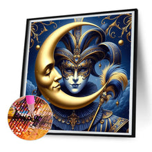 Load image into Gallery viewer, Abstract Crescent Moon 30*30CM (canvas) Full Round Drill Diamond Painting
