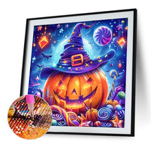 Load image into Gallery viewer, Halloween Pumpkins And Candies 40*40CM (canvas) Full AB Round Drill Diamond Painting
