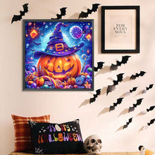 Load image into Gallery viewer, Halloween Pumpkins And Candies 40*40CM (canvas) Full AB Round Drill Diamond Painting
