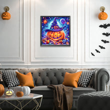 Load image into Gallery viewer, Halloween Pumpkins And Candies 40*40CM (canvas) Full AB Round Drill Diamond Painting
