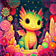 Load image into Gallery viewer, Dragon In The Cave 30*30CM (canvas) Full Square Drill Diamond Painting
