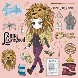 Luna Lovegood 40*40CM (canvas) Full Square Drill Diamond Painting