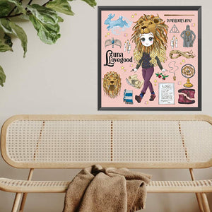 Luna Lovegood 40*40CM (canvas) Full Square Drill Diamond Painting