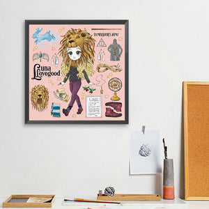 Luna Lovegood 40*40CM (canvas) Full Square Drill Diamond Painting