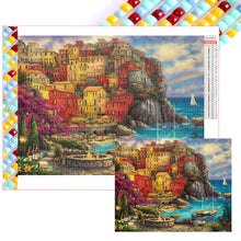 Load image into Gallery viewer, Town Port 50*40CM (canvas) Full Square Drill Diamond Painting
