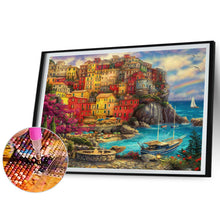 Load image into Gallery viewer, Town Port 50*40CM (canvas) Full Square Drill Diamond Painting
