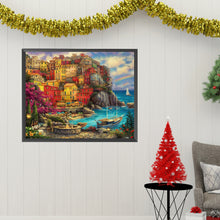Load image into Gallery viewer, Town Port 50*40CM (canvas) Full Square Drill Diamond Painting
