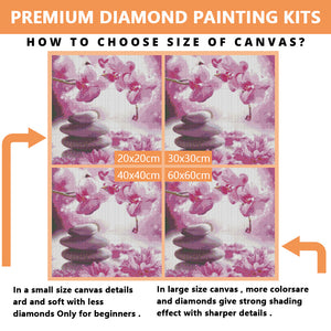 Castle 50*30CM (canvas) Full Square Drill Diamond Painting