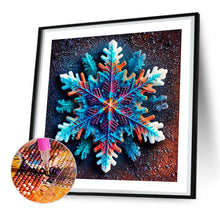 Load image into Gallery viewer, Winter Snowflakes 30*30CM (canvas) Full Round Drill Diamond Painting
