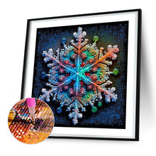 Load image into Gallery viewer, Winter Snowflakes 30*30CM (canvas) Full Round Drill Diamond Painting
