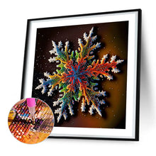 Load image into Gallery viewer, Winter Snowflakes 30*30CM (canvas) Full Round Drill Diamond Painting
