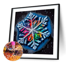 Load image into Gallery viewer, Winter Snowflakes 30*30CM (canvas) Full Round Drill Diamond Painting
