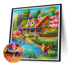 Load image into Gallery viewer, Mountain Scenery 30*30CM (canvas) Full Round Drill Diamond Painting
