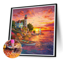 Load image into Gallery viewer, Mountain Scenery 30*30CM (canvas) Full Round Drill Diamond Painting
