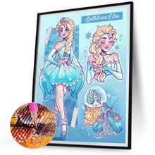 Load image into Gallery viewer, Princess Elsa 30*40CM (canvas) Full Round Drill Diamond Painting
