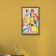 Load image into Gallery viewer, Disney Princesses 30*50CM (canvas) Full Round Drill Diamond Painting
