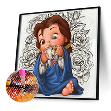 Load image into Gallery viewer, Princess Belle 50*50CM (canvas) Full Round Drill Diamond Painting
