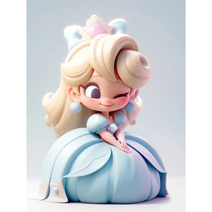 Disney Princess Cinderella 40*50CM (canvas) Full Round Drill Diamond Painting