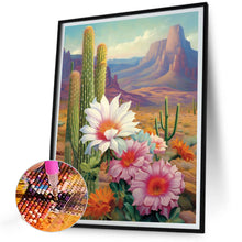 Load image into Gallery viewer, Desert Cactus Flower 30*40CM (canvas) Full Round Drill Diamond Painting
