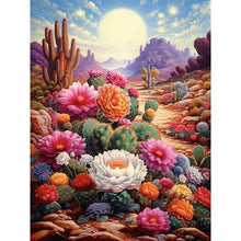 Load image into Gallery viewer, Desert Cactus Flower 30*40CM (canvas) Full Round Drill Diamond Painting
