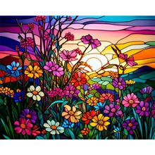 Load image into Gallery viewer, Sunset Daisy 50*40CM (canvas) Full Square Drill Diamond Painting
