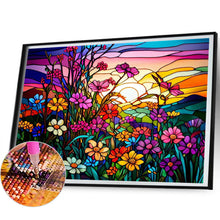 Load image into Gallery viewer, Sunset Daisy 50*40CM (canvas) Full Square Drill Diamond Painting
