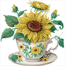 Load image into Gallery viewer, Sunflower 30*30CM (canvas) Partial Special-Shaped Drill Diamond Painting
