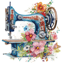 Load image into Gallery viewer, Sewing Machine 30*30CM (canvas) Partial Special-Shaped Drill Diamond Painting
