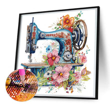 Load image into Gallery viewer, Sewing Machine 30*30CM (canvas) Partial Special-Shaped Drill Diamond Painting
