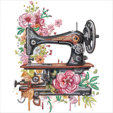 Load image into Gallery viewer, Sewing Machine 30*30CM (canvas) Partial Special-Shaped Drill Diamond Painting
