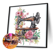 Load image into Gallery viewer, Sewing Machine 30*30CM (canvas) Partial Special-Shaped Drill Diamond Painting
