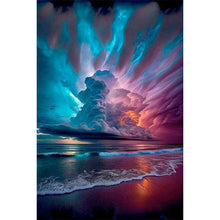 Load image into Gallery viewer, Beach Sky 40*60CM (canvas) Full Round AB Drill Diamond Painting
