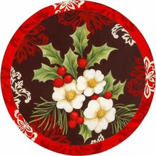 Load image into Gallery viewer, Round Poinsettia 30*30CM (canvas) Full Round Drill Diamond Painting
