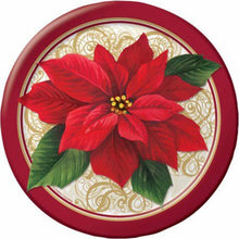 Load image into Gallery viewer, Round Poinsettia 30*30CM (canvas) Full Round Drill Diamond Painting
