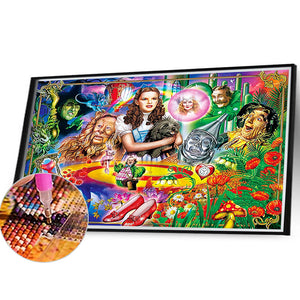 Wizard Of Oz 40*30CM (canvas) Full Square Drill Diamond Painting