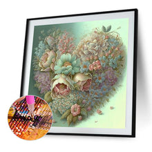 Load image into Gallery viewer, Heart Bouquet 40*40CM (canvas) Full Round Drill Diamond Painting
