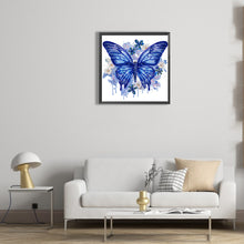 Load image into Gallery viewer, Flowers And Butterflies 30*30CM (canvas) Partial Special-Shaped Drill Diamond Painting
