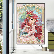 Load image into Gallery viewer, Disney Princess Ariel 50*70CM (canvas) Full Round AB Drill Diamond Painting
