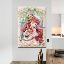 Load image into Gallery viewer, Disney Princess Ariel 50*70CM (canvas) Full Round AB Drill Diamond Painting
