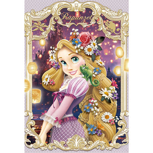 Disney Rapunzel 50*70CM (canvas) Full Round AB Drill Diamond Painting