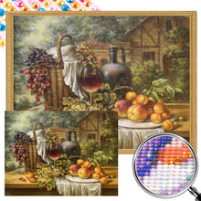 Load image into Gallery viewer, Autumn Harvest Gift 45*40CM (canvas) Full Round AB Drill Diamond Painting
